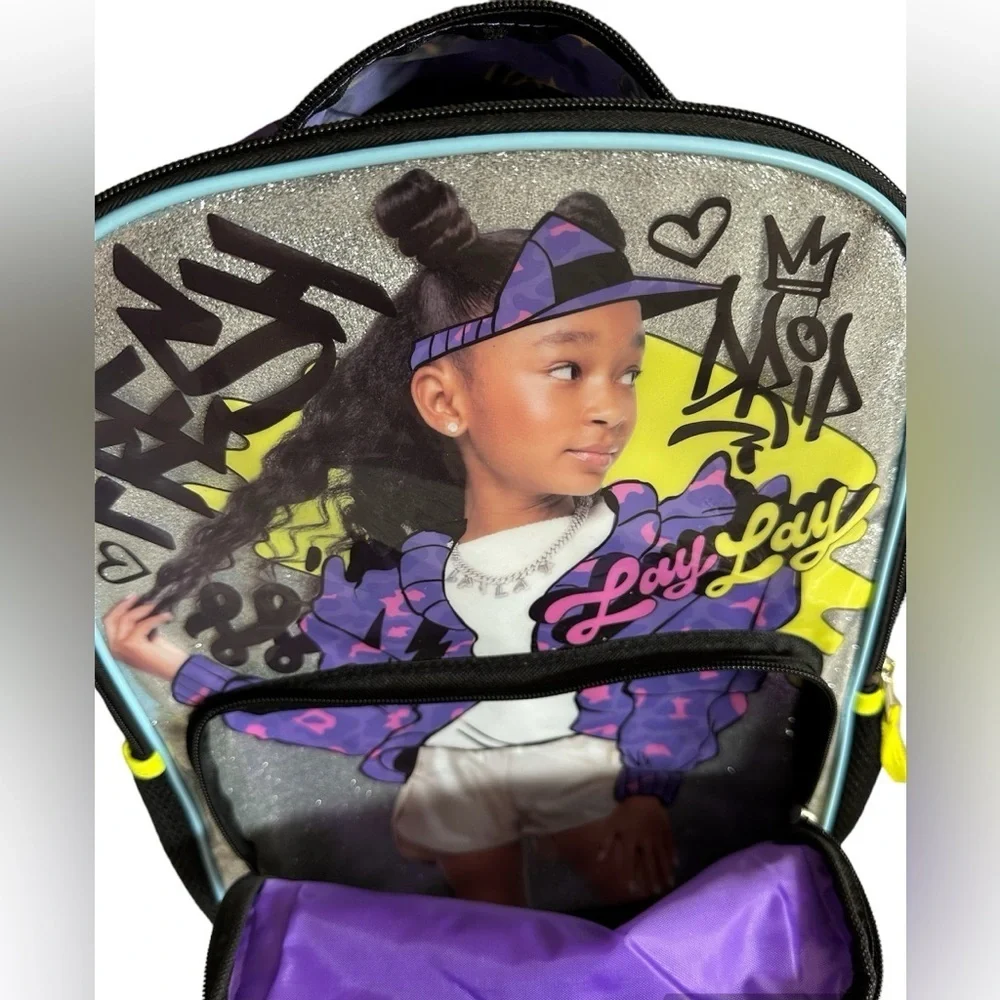 That Girl Lay Lay Nickelodeon Kids Backpack Sequin NWT
